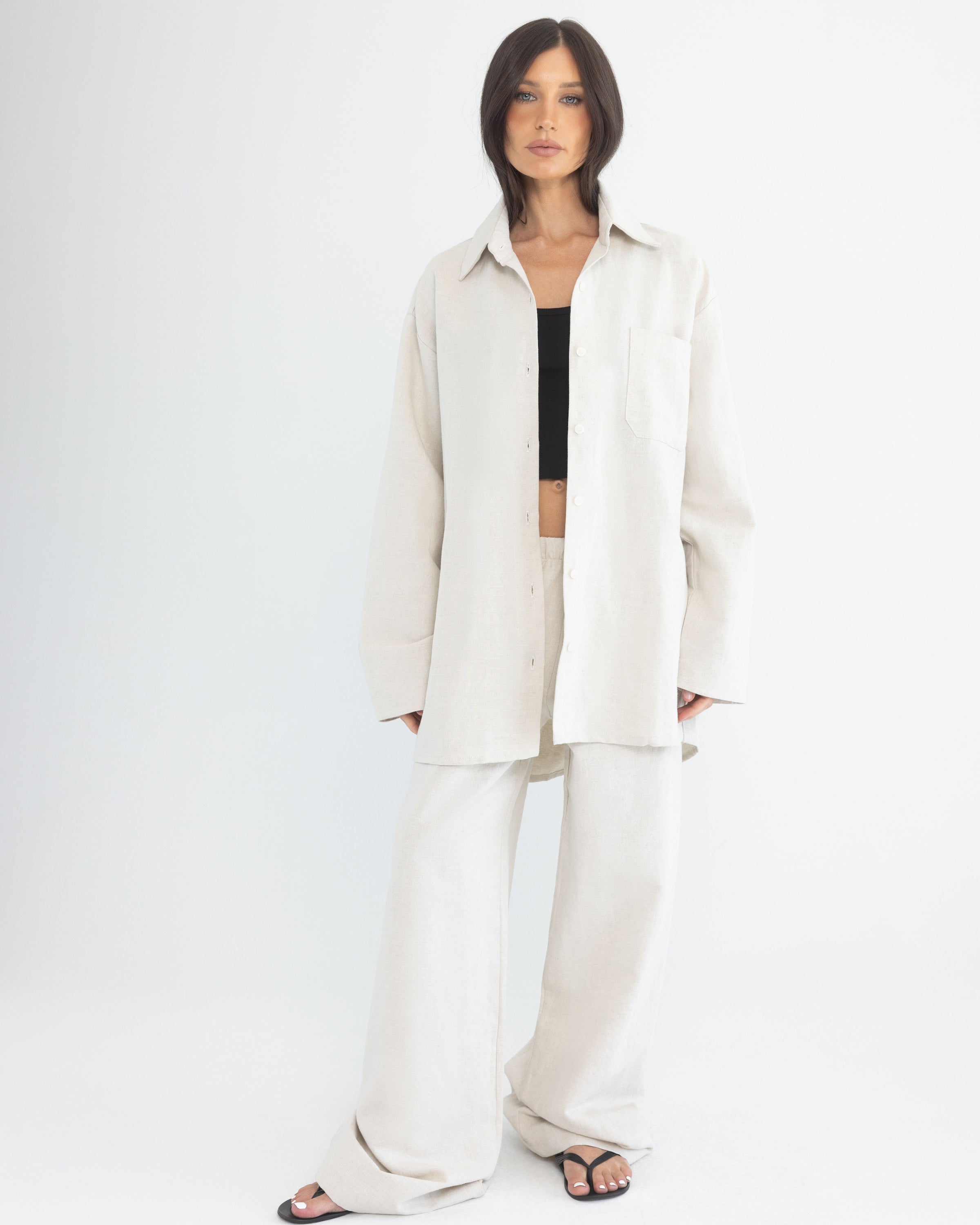 Pant in Natural