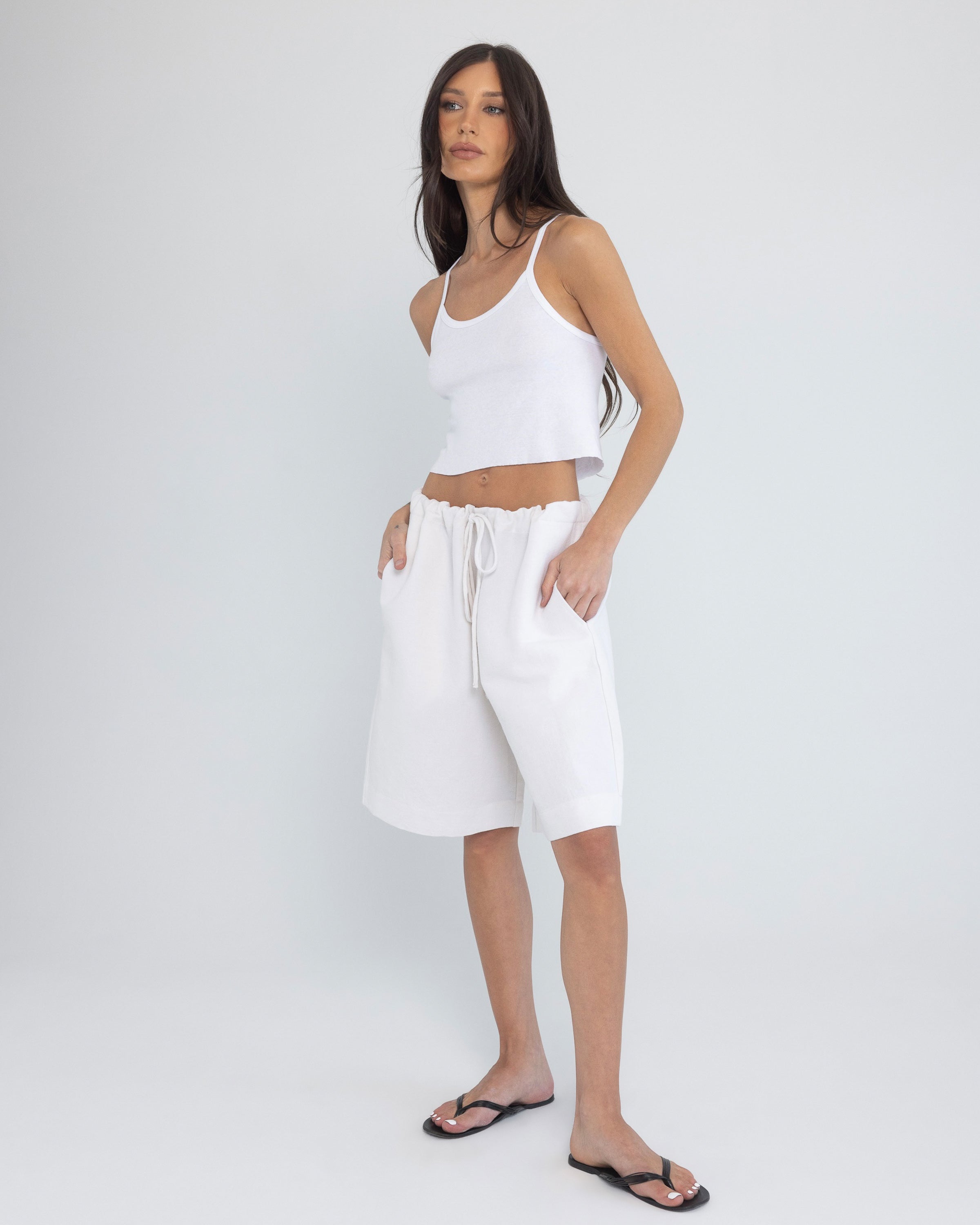 Tank in White