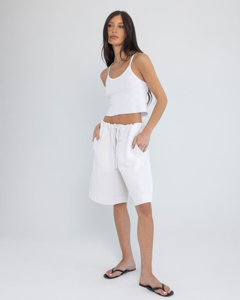 Short in White